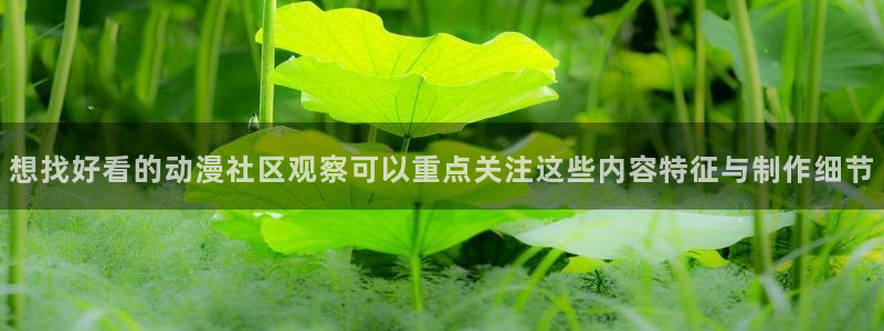 记得香蕉成熟时3:想找好看的动漫社区观察可以重点关注这些内容特征与制作细节配图