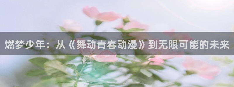 记得香蕉成熟时3BT：燃梦少年：从《舞动青春动漫》到无限可能的未来配图