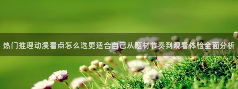 电影香蕉成熟时:热门推理动漫看点怎么选更适合自己从题材节奏到观看体验全面分析配图
